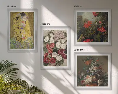 Klimt Tree of Life wall art set of 4 canvas prints