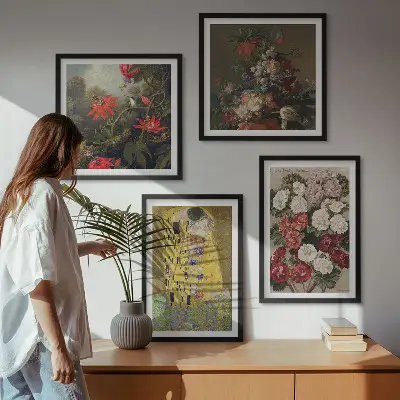Klimt Tree of Life wall art set of 4 canvas prints