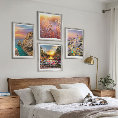 Wall art set Seaside sunsets