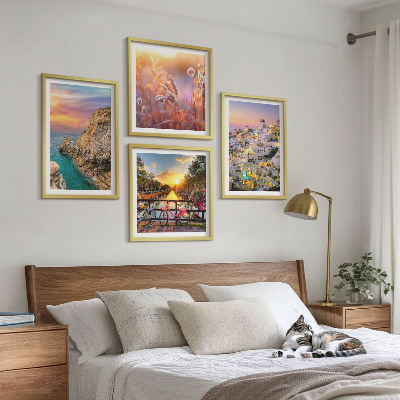 Wall art set Seaside sunsets