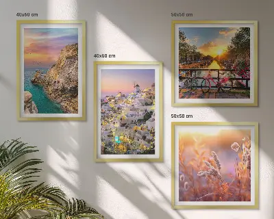Seaside Sunsets Wall Art Set 