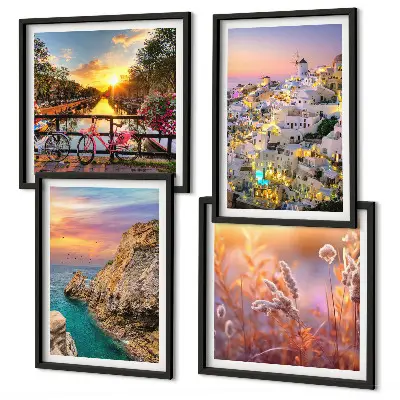 Seaside Sunsets Wall Art Set 