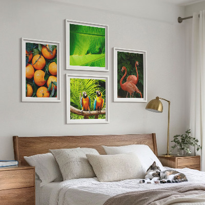 Multi-piece wall decor set Fruity accents of the tropics
