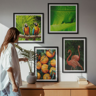 Multi-piece wall decor set Fruity accents of the tropics