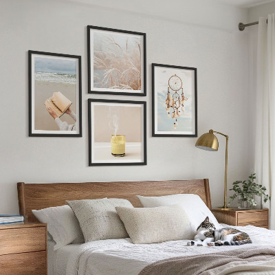 Multi-piece wall decor set Summer landscapes boho style
