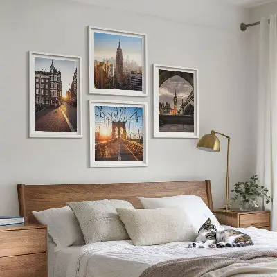 London view wall art set multi-piece canvas painting collection