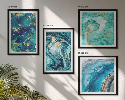 Multi-piece wall decor set abstract decorative paintings