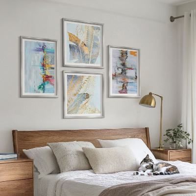 Wall art set Abstract painting compositions