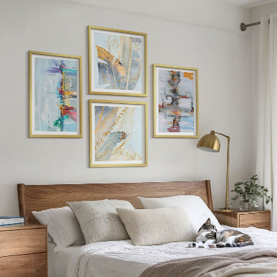 Wall art set Abstract painting compositions