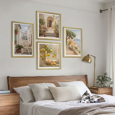 Multi-piece wall decor set Citrus tree in the seaside window