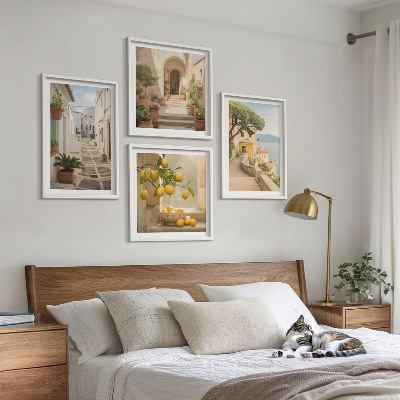 Multi-piece wall decor set Citrus tree in the seaside window