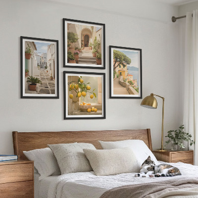 Multi-piece wall decor set Citrus tree in the seaside window