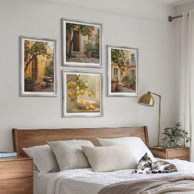 Multi-piece wall decor set Citrus garden in the sun