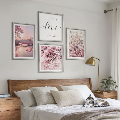 Multi-piece wall decor set Flower Bridge Life Inspiration