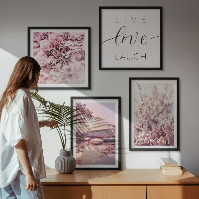 Multi-piece wall decor set Flower Bridge Life Inspiration
