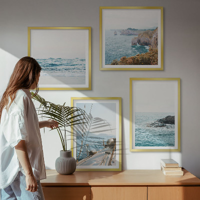 Wall art set Seaside landscape views