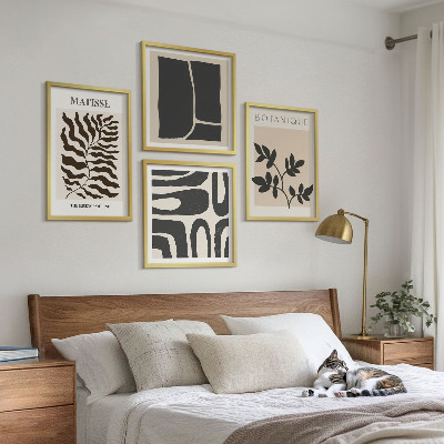 Multi-piece wall decor set Minimalist plant posters