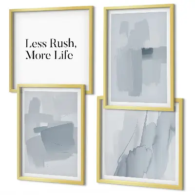 Wall art set Abstract watercolor compositions