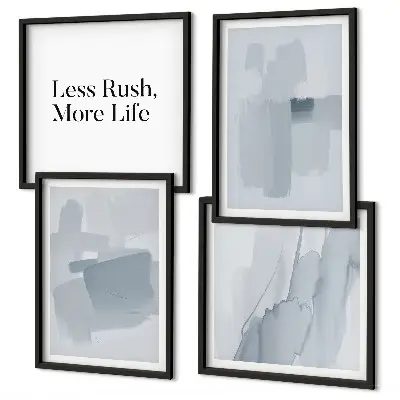 Wall art set Abstract watercolor compositions
