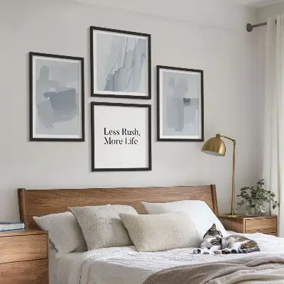 Wall art set Abstract watercolor compositions