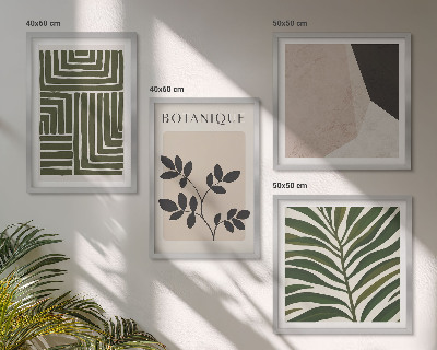 Multi-piece wall decor set Botanical boho compositions