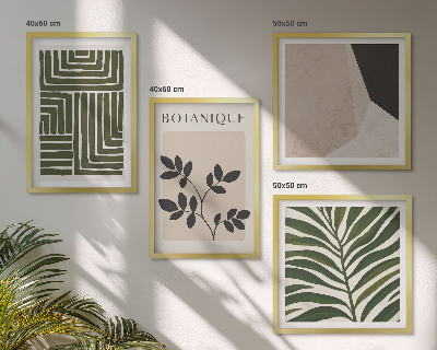 Multi-piece wall decor set Botanical boho compositions