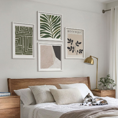 Multi-piece wall decor set Botanical boho compositions