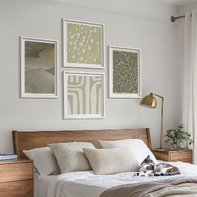 Multi-piece wall decor set Abstract boho patterns