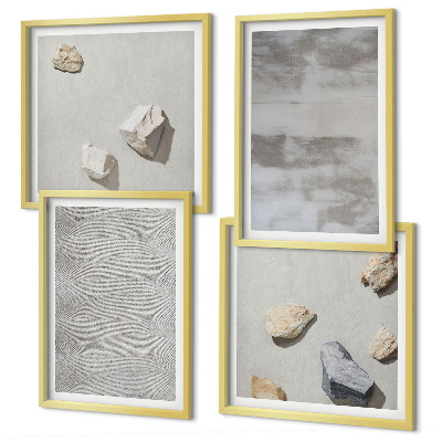 Wall art set Modern minimalist textures