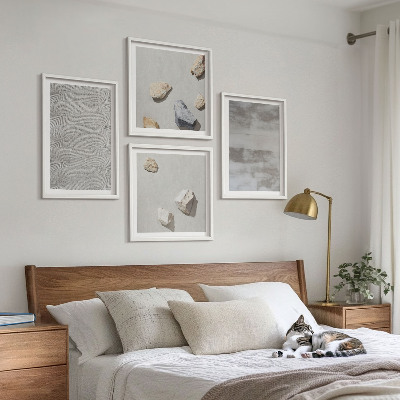 Wall art set Modern minimalist textures
