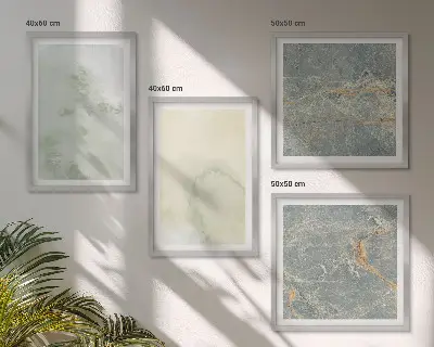 Pastel watercolor canvas wall art set set of 4 pieces