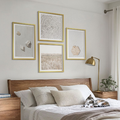 Multi-piece wall decor set Light boho sand textures