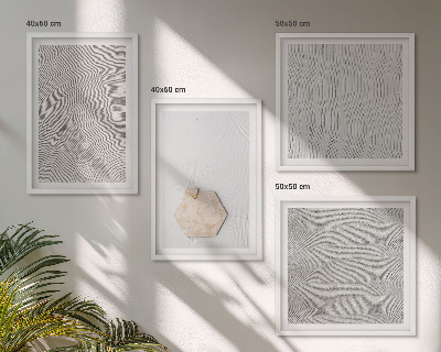 Wall art set Light boho sand textures