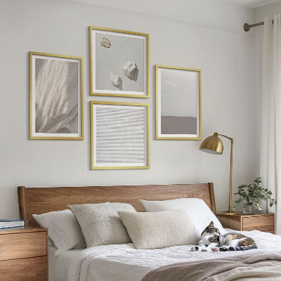 Multi-piece wall decor set Delicate boho textures of nature