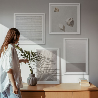 Multi-piece wall decor set Delicate boho textures of nature