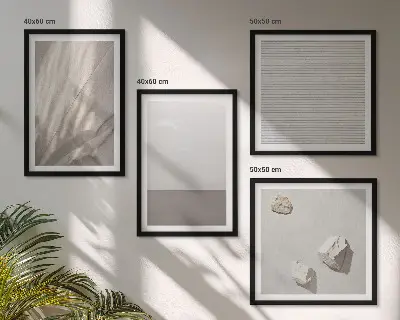 Multi-piece wall decor set delicate boho nature-inspired textures