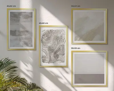 Industrial design structures wall art set of 4 pieces