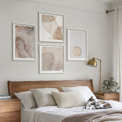Wall art set Design abstract nature inspiration