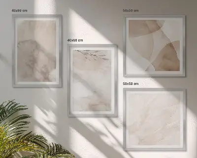 Boho watercolor texture wall art set boho watercolor textured wall art set