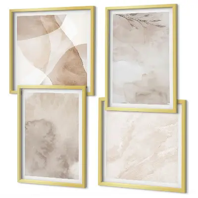 Boho watercolor texture wall art set boho watercolor textured wall art set