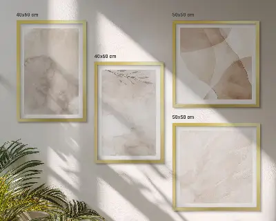 Boho watercolor texture wall art set boho watercolor textured wall art set
