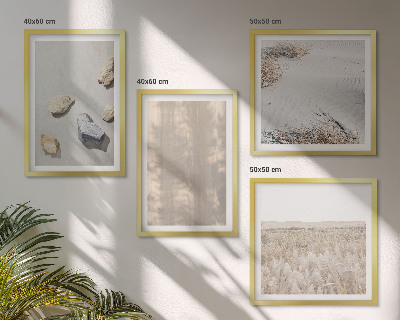Multi-piece wall decor set Boho natural textures