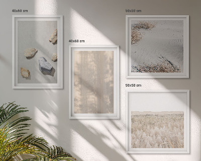 Multi-piece wall decor set Boho natural textures