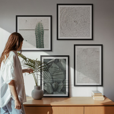 Wall art set Summer textures from the tropics