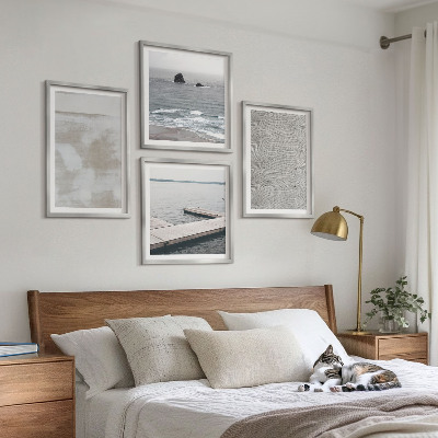Multi-piece wall decor set Abstract design modern textures