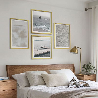 Multi-piece wall decor set Abstract design modern textures