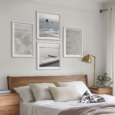Multi-piece wall decor set Abstract design modern textures