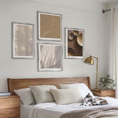 Multi-piece wall decor set Structures textures minimalism
