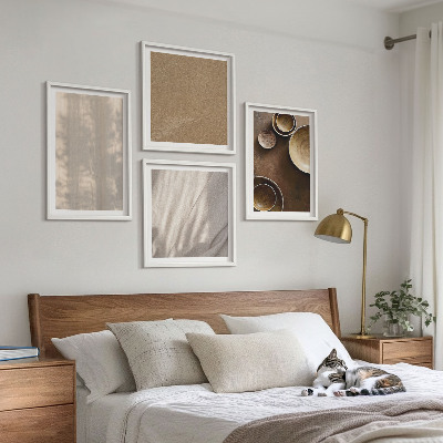 Multi-piece wall decor set Structures textures minimalism
