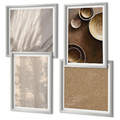 Multi-piece wall decor set Structures textures minimalism